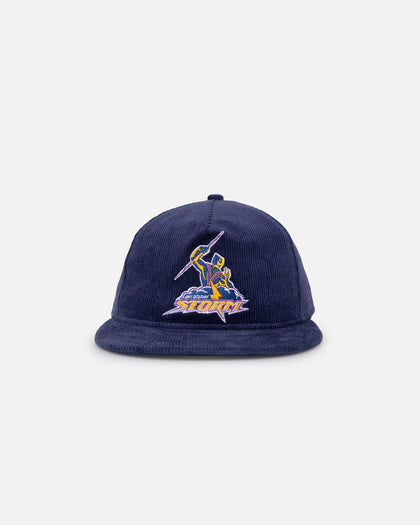 New Era Melbourne Storm 'NRL Retro Logo' Golfer Snapback OTC