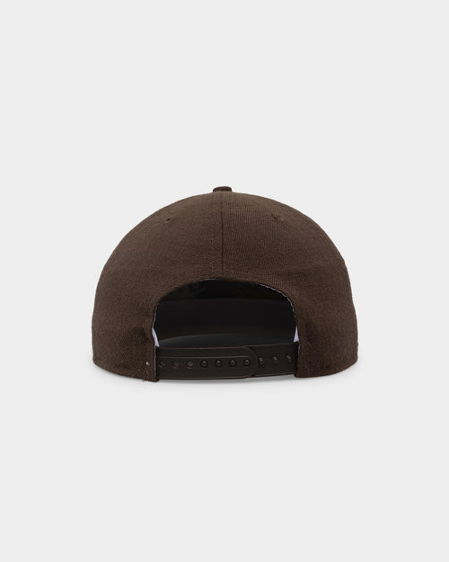 New Era Los Angeles Dodgers Letterman Golfer Snapback Dark Brown