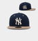 New Era New York Yankees 59FIFTY Ocean Khaki Fitted Dark Blue