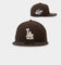 New Era Los Angeles Dodgers 'Brownstone' 59FIFTY Fitted Dark Brown