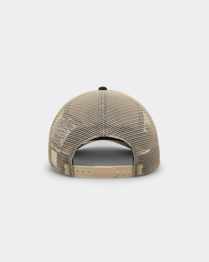 New Era Oakland Athletics 'Caddy Green' 9FORTY K-Frame Snapback Chrome White