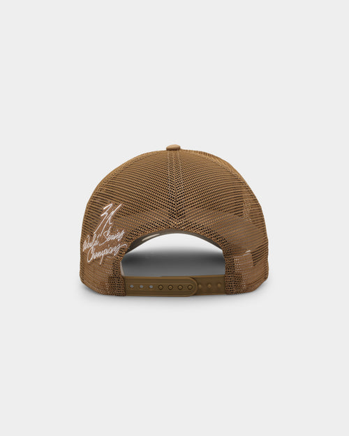 New Era Chicago White Sox 'World Series Multi Logo' 9FORTY K-Frame Snapback Tumbleweed