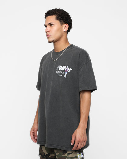 Loiter Slow Burn T-Shirt Vintage Black
