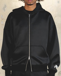 404 Function Zip Hoodie Black