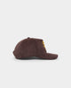 New Era San Diego Padres 'Throwback Corduroy' Golfer Snapback Dark Brown