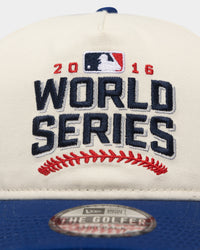 New Era Chicago Cubs '2010's World Series Through The Decades' 2016 World Series Golfer Snapback Chrome White