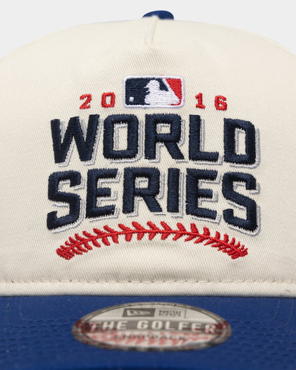 New Era Chicago Cubs '2010's World Series Through The Decades' 2016 World Series Golfer Snapback Chrome White