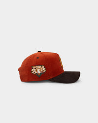 New Era New York Yankees 'Pumpkin Spice Corduroy' 9FORTY A-Frame Snapback Copper/Brown