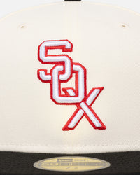 New Era Chicago White Sox Cooperstown 59FIFTY Fitted Chrome White