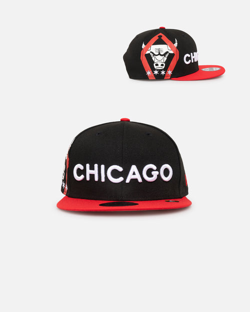 New Era Chicago Bulls NBA City Edition 9FIFTY Snapback Black