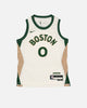 Nike Kids' Boston Celtics Jayson Tatum City Edition Swingman Jersey Sail
