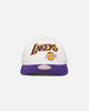 Mitchell & Ness Los Angeles Lakers History Origin Snapback White/Purple