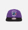 Mitchell & Ness Charlotte Hornets Nylon Deadstock 2-Tone Snapback Neon Purple/Black