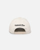 Mitchell & Ness NBA Finals Seattle Supersonics and Chicago Bulls Pro Crown Snapback White Cream/Black