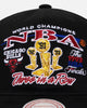 Mitchell & Ness Chicago Bulls NBA Finals Pro Crown Snapback Black
