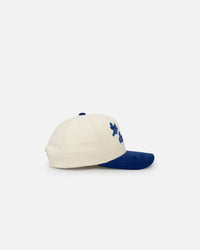 Mitchell & Ness Los Angeles Lakers Go Team Go OG Corduroy Snapback Light Cream/Blue