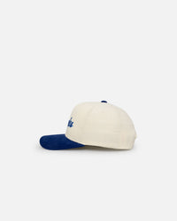 Mitchell & Ness Los Angeles Lakers Go Team Go OG Corduroy Snapback Light Cream/Blue