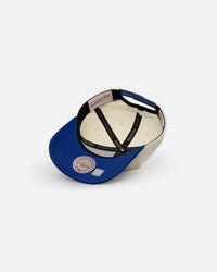 Mitchell & Ness Los Angeles Lakers Go Team Go OG Corduroy Snapback Light Cream/Blue