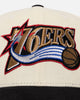 Mitchell & Ness Philadelphia 76ers Go Team Go OG Corduroy Snapback Light Cream/Black