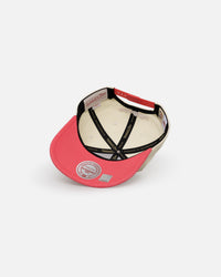 Mitchell & Ness San Antonio Spurs Go Team Go OG Corduroy Snapback Light Cream/Hot