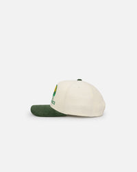 Mitchell & Ness Seattle SuperSonics Go Team Go OG Corduroy Snapback Light Cream/Green