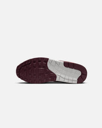 Nike Air Max 1 Summit White/Burgundy