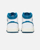 Jordan Kid's Air Jordan 1 Mid SE (GS) White/Industrial Blue