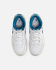 Jordan Kid's Air Jordan 1 Mid SE (GS) White/Industrial Blue