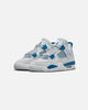 Jordan Kids' Air Jordan 4 Retro (GS) "Industrial Blue" Off White/Industrial Blue
