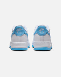 Nike Kids' Air Force 1 (GS) White/Aquarius Blue