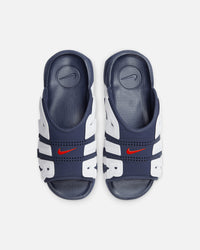 Nike Air More Uptempo Slides Midnight Navy