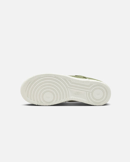 Nike Women's Air Force 1 '07 Premium Sesame/Oil Green
