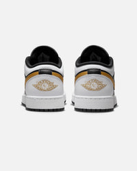 Jordan Kids' Air Jordan 1 Low (GS) White/Metallic