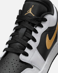 Jordan Kids' Air Jordan 1 Low (GS) White/Metallic