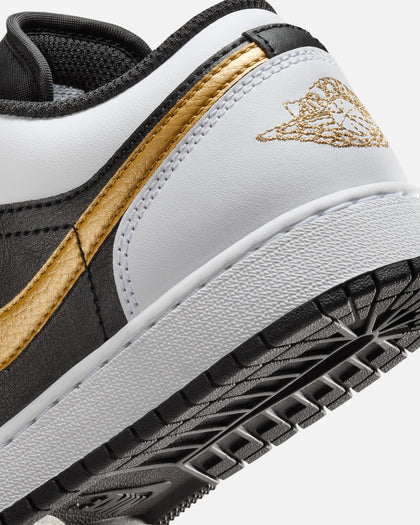 Jordan Kids' Air Jordan 1 Low (GS) White/Metallic