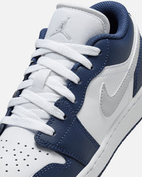 Jordan Kids' Air Jordan 1 Low (GS) White/Wolf Grey