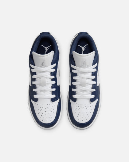 Jordan Kids' Air Jordan 1 Low (GS) White/Wolf Grey