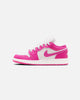 Jordan Kids' Air Jordan 1 Low (GS) Fire Pink/Iris Whisper White