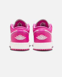 Jordan Kids' Air Jordan 1 Low (GS) Fire Pink/Iris Whisper White