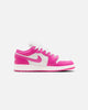 Jordan Kids' Air Jordan 1 Low (GS) Fire Pink/Iris Whisper White