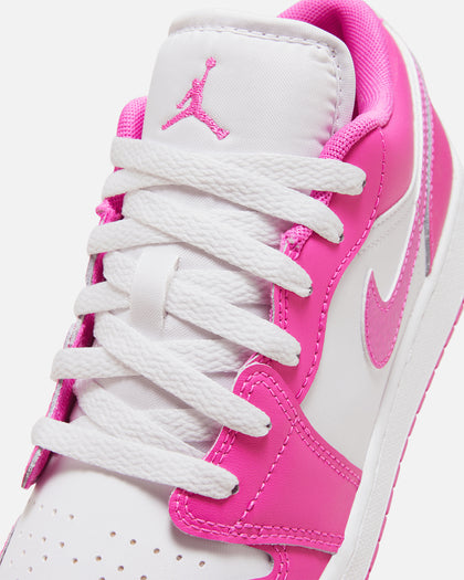 Jordan Kids' Air Jordan 1 Low (GS) Fire Pink/Iris Whisper White