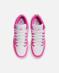 Jordan Kids' Air Jordan 1 Low (GS) Fire Pink/Iris Whisper White