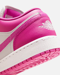 Jordan Kids' Air Jordan 1 Low (GS) Fire Pink/Iris Whisper White