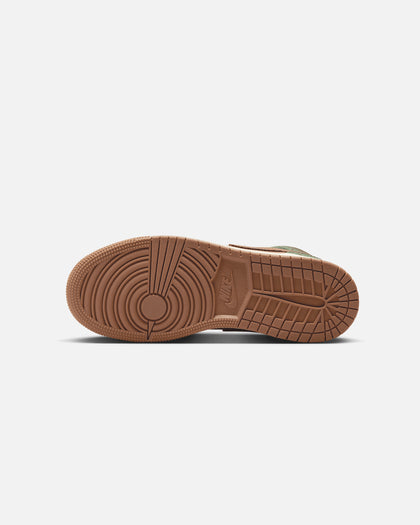 Jordan Kids' Air Jordan 1 Mid (GS) "Sneaker School"  Archaeo Brown