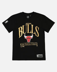 NBA Kids' Chicago Bulls Clifton Vintage T-Shirt Black