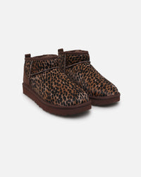 Ugg Boots Women's Classic Ultra Mini Caspian Boot Dark Brown