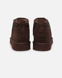 Ugg Boots Women's Classic Ultra Mini Caspian Boot Dark Brown