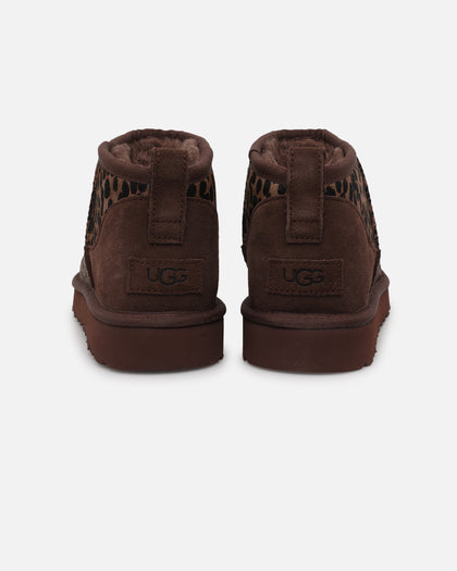 Ugg Boots Women's Classic Ultra Mini Caspian Boot Dark Brown