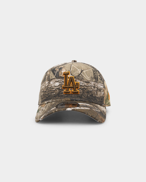 New Era Los Angeles Dodgers 'Real Tree Twist' 9FORTY A-Frame Snapback Realtree Edge