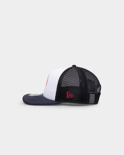 New Era Boston Red Sox Golfer Trucker Snapback White/Navy